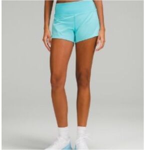 Lululemon mid rise speed up shorts
